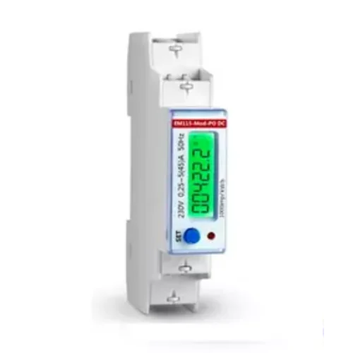 Счётчик электрической энергии EM115-MOD-PO DC, интерфейс RS485 MODBUS. крепление DIN Счётчик электрической энергии EM115-MOD-PO DC, интерфейс RS485 MODBUS. крепление DIN